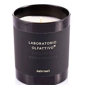 NEW! LABORATORIO OLFATTIVO CUOIO SELVAGGIO SCENTED CANDLE 180G - Ambrami